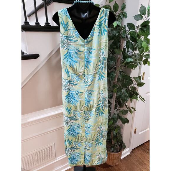 Old Navy Women's Multicolor Polyester Square Neck Sleeveless Long Maxi Dress 8 - Picture 6 of 12